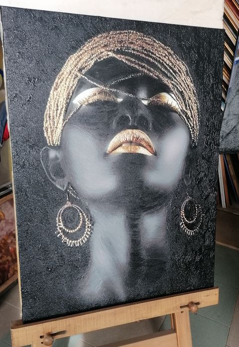 Картина Модерна и стилна "Златна жена"