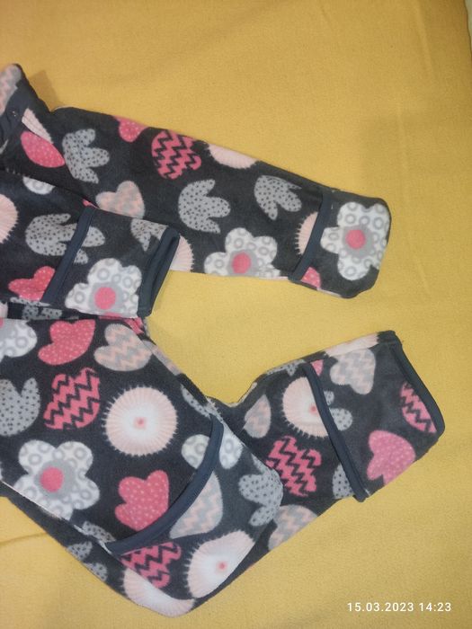 Флисовый комбинезон 86