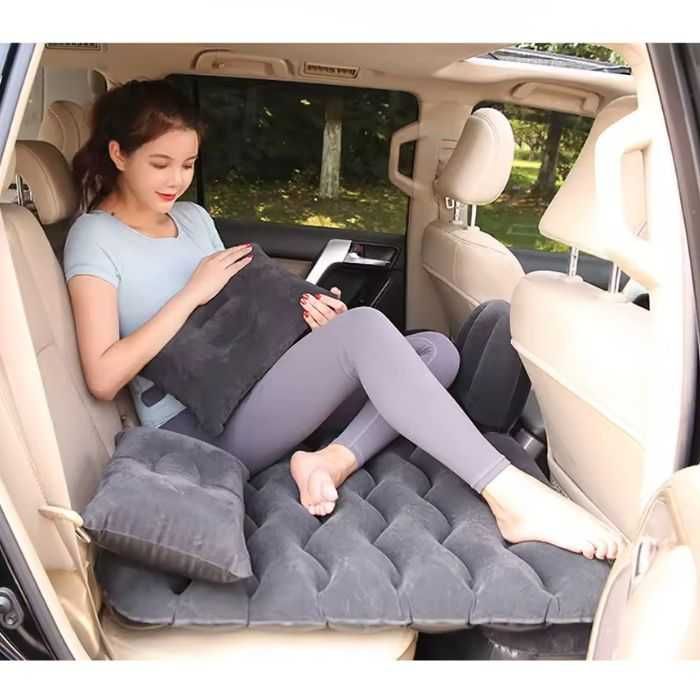 Надуваем матрак за къмпинг