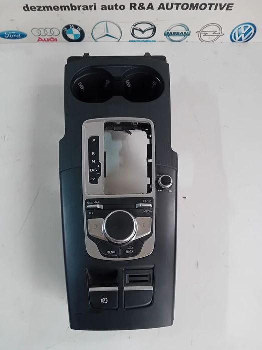 Consola Centrala Completa Comenzi Joystick Navi Audi A3 8V An 2013-2020 Volan Stanga