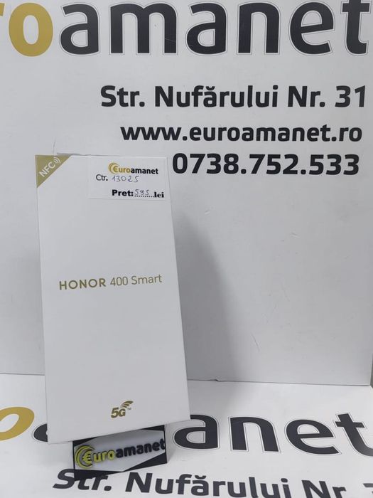 Telefon mobil Honor 400 Smart, 5G, Dual SIM, 128GB-SIGILAT -N-