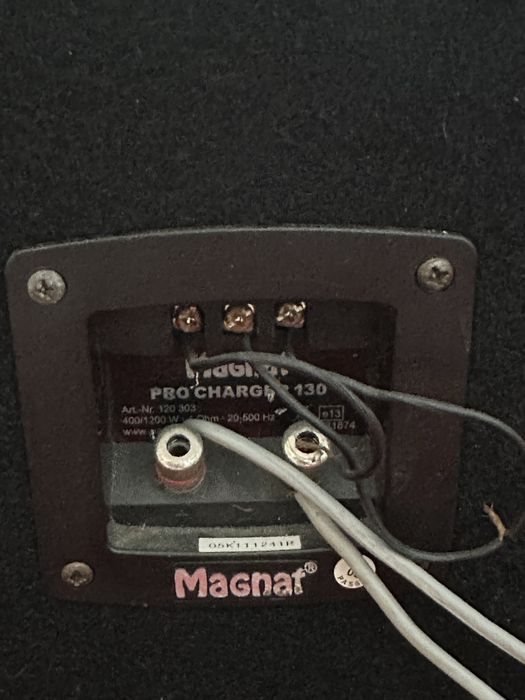 Subwoofer Magnat + Statie Ground Zero 4200X