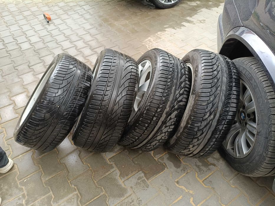 Продавам алуминиеви джанти с летни гуми от BMW X3 f25