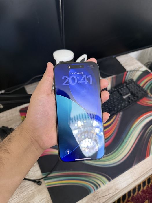 Iphone 16 pro max 100% yonkist aybi yoq hama joyi iwlidi