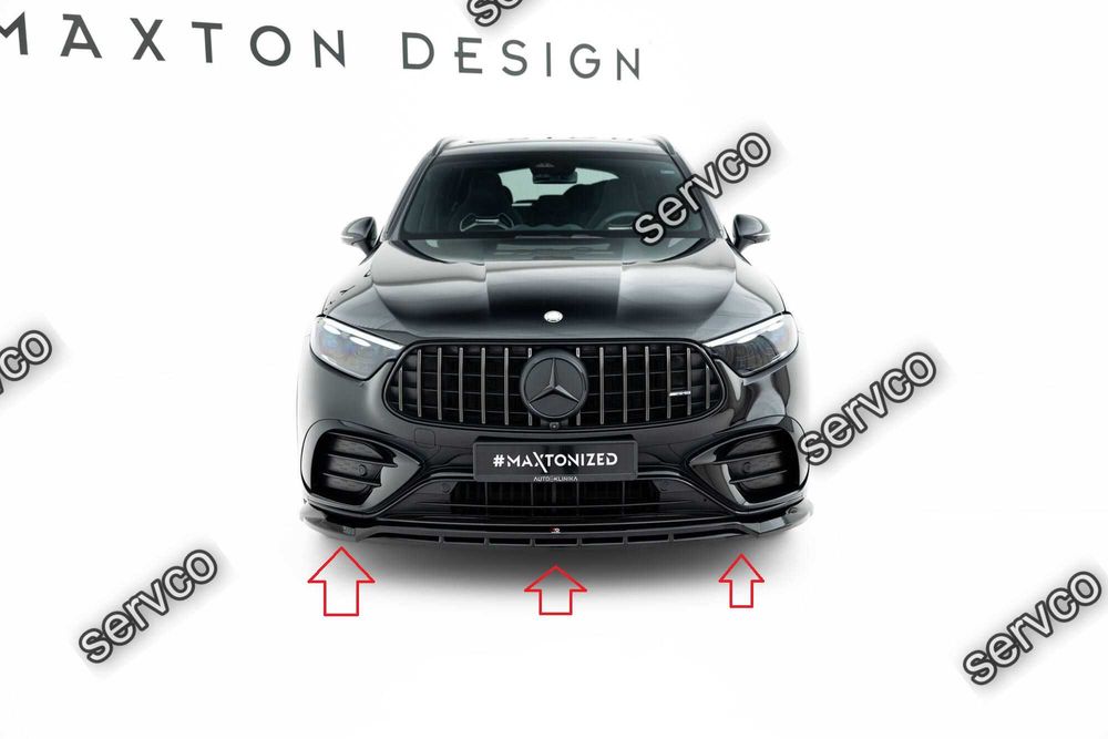 Prelungire bara fata Mercedes GLC X254 43 AMG 2022- v2 - Maxton Design