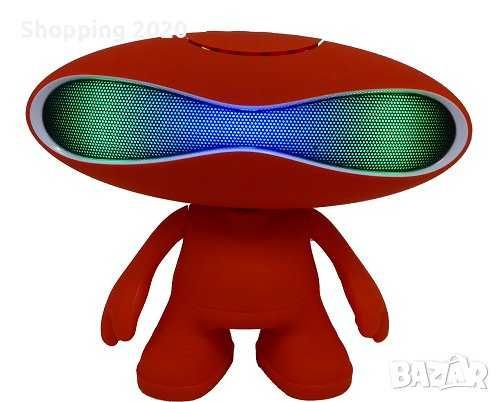 UFO /Извънземното/ Bluetooth колонка, MP3, червена