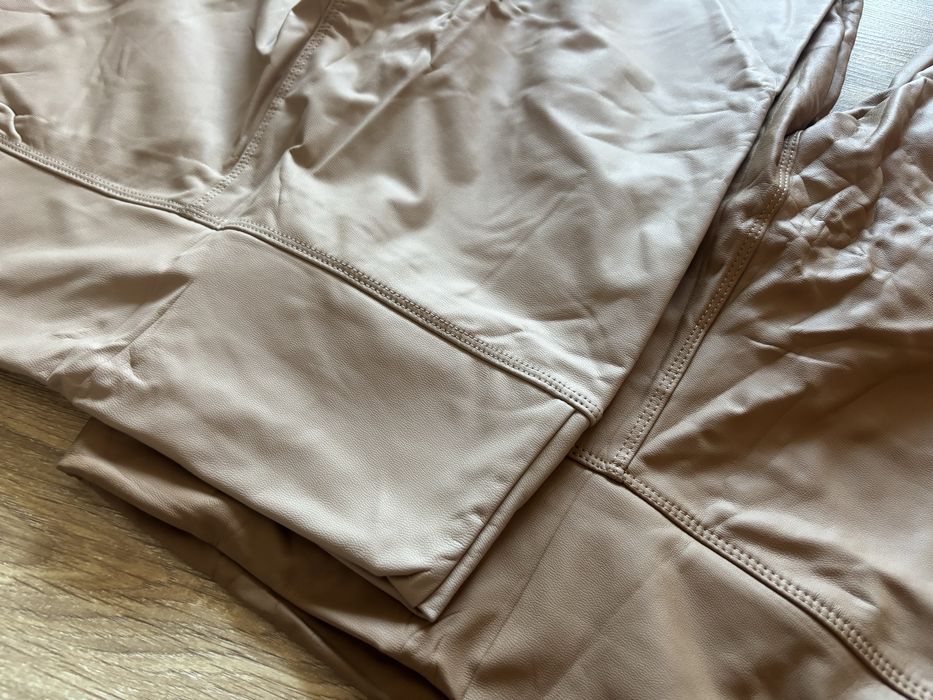 Кафяв кожен клин XL-XXL
