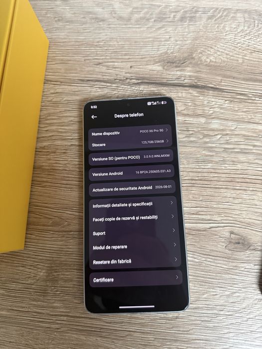 POCO X6 PRO 5G, 256 Gb + 8GB Ram