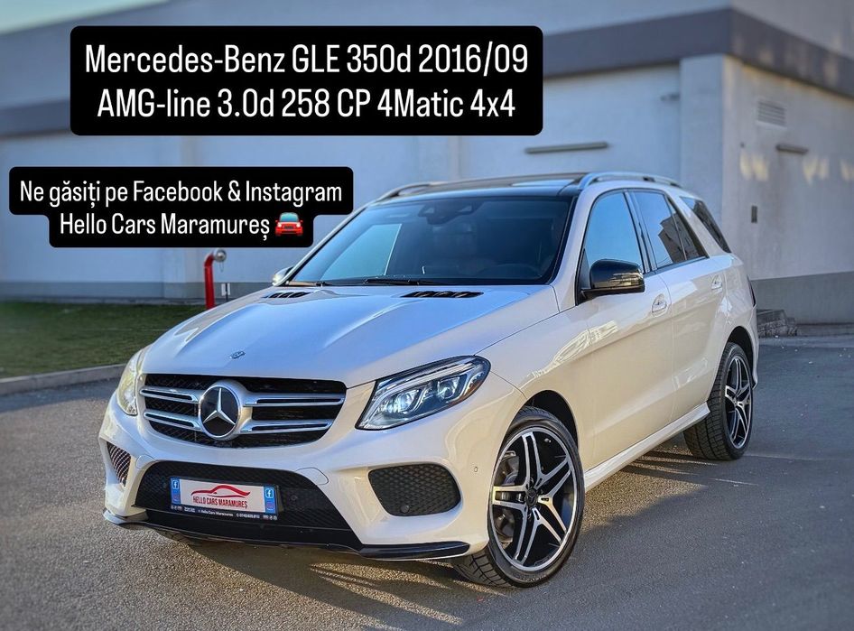 Mercedes-Benz GLE AMG-line Panoramic Harman/Kardon camere 360’