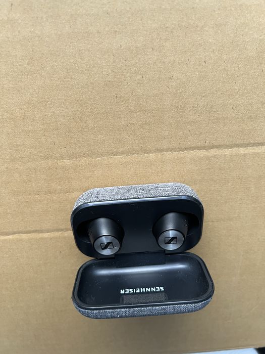 Casti audio In-Ear Sennheiser Momentum True Wireless 2, ANC, Negru