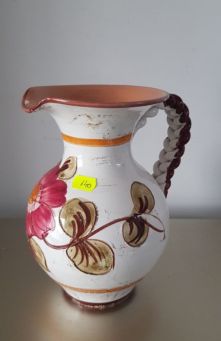 Carafe /Căni vechi din ceramică italiană glazurata