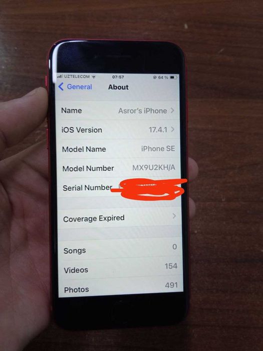 iPhone SE sotiladi, Koreyada ishlab chiqarilgan.