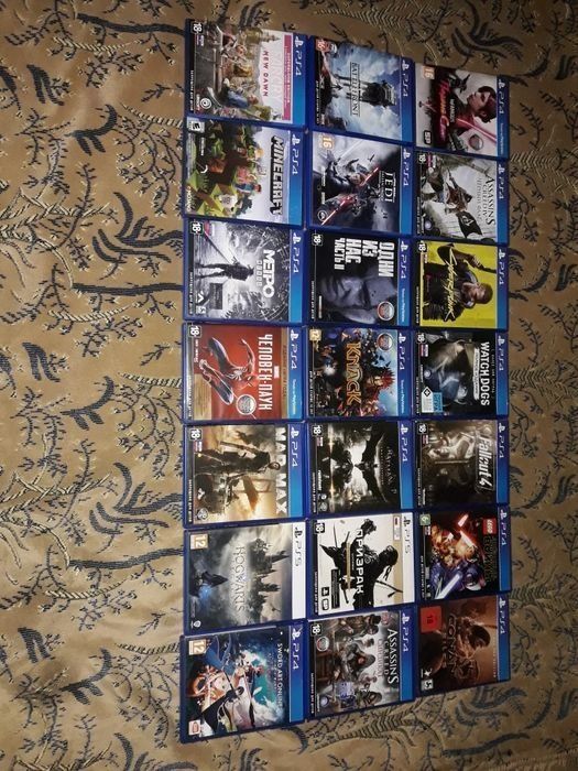 Игры лицензионные PS4,PS5,PS3,PS2