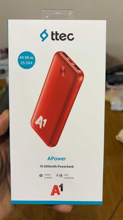 Външна батерия Ttec 10 000mah