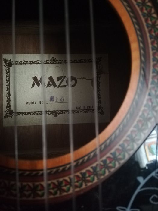 Корейска акустична/класическа/ китара Mazo