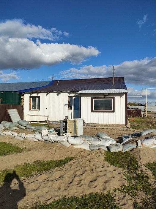 затопленный дом на разбор