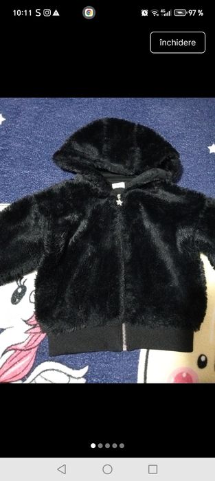 Blanita fetițe, gen hanorac