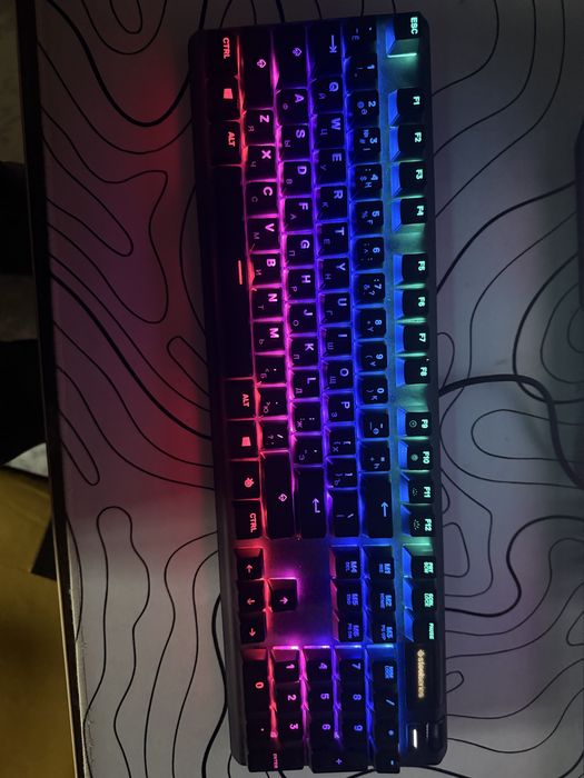 Клавиатура Steelseries Apex 5 US Черный