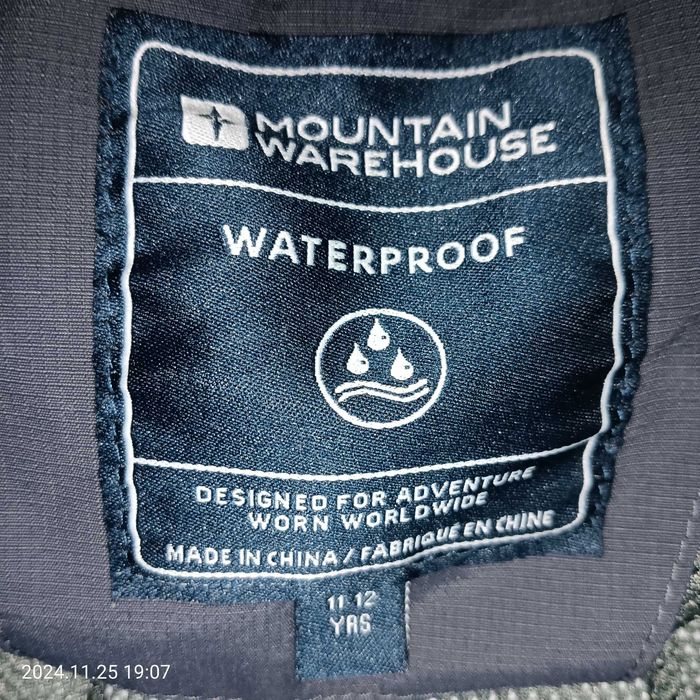 Geaca Ski Mountain Warehouse Waterproof copil 11-12 ani