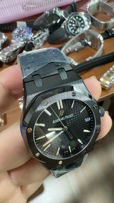 audemars piguet royal oak 42mm черен
