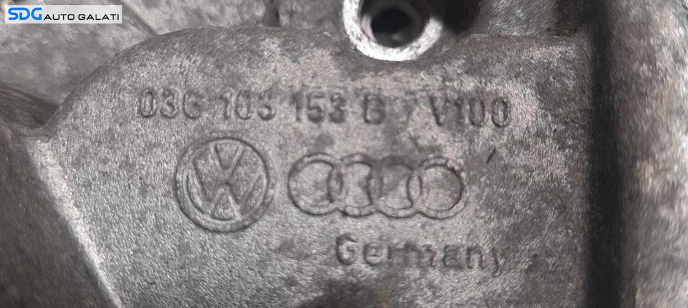 Capac Vibrochen Arbore Cotit Flansa Etansare Audi A6 C7 2.0TDI 2011 - 2014 Cod 03G103153B [N0905]