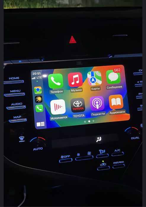 CarPlay на камри 70