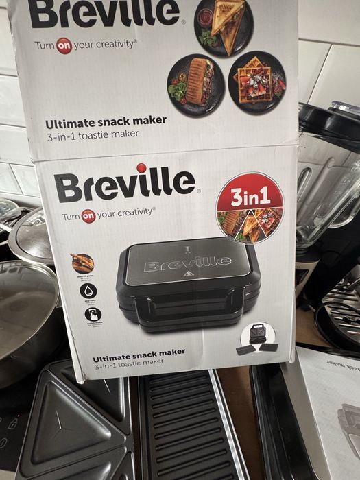 Breville 3в1 вафельница/сэндвичница/гриль