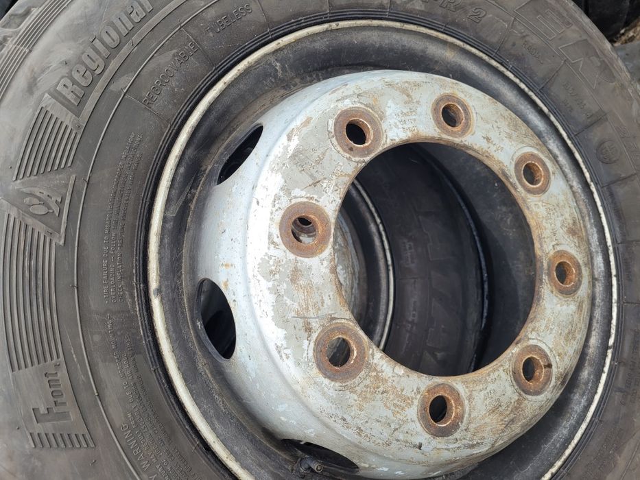 roti jante anvelope cu 8 gauri 245, 265, 285/70r19.5 și 22.5