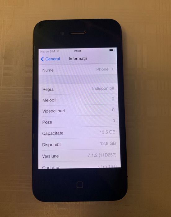 De Colectie iphone 4 16gb . Ptr Colectionari de telefoane