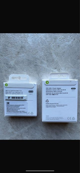 Оригинальное зарядное устройство Apple 20W для IPhone