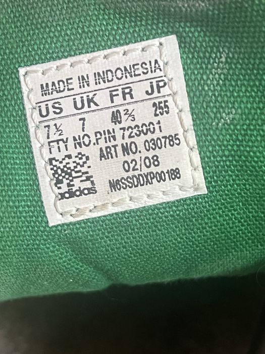 ADIDAS made from Hemp #40 2/3