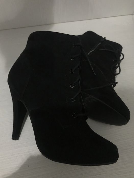 Heels туфли замшевые