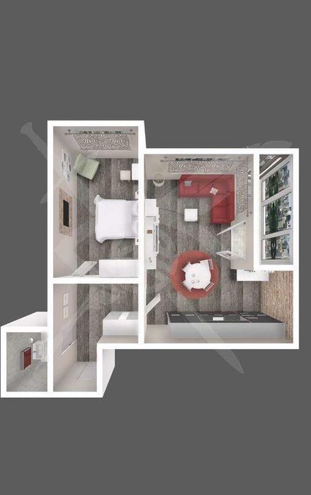 Продава се Двустаен апартамент в Пловдив, Остромила - 80 кв.м за 1000 €/кв.м - Снимка #8