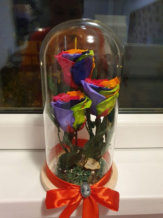 Cadou ideal trandafir criogenat cu o lunga durata de viata