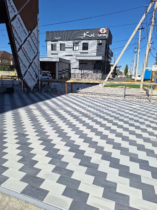 Брусчатки, поребрики