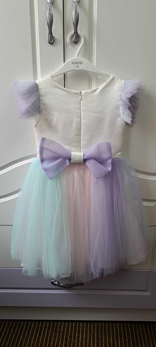 Платье для девочки единорожка