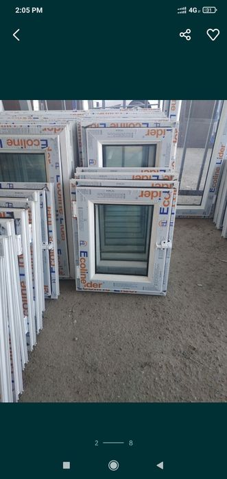 Форточки разные размеры есть.