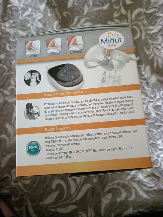 Pompă de sân Minut Baby
