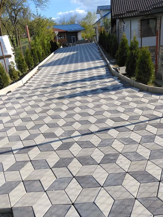 Montez pavaj borduri piatra cubica