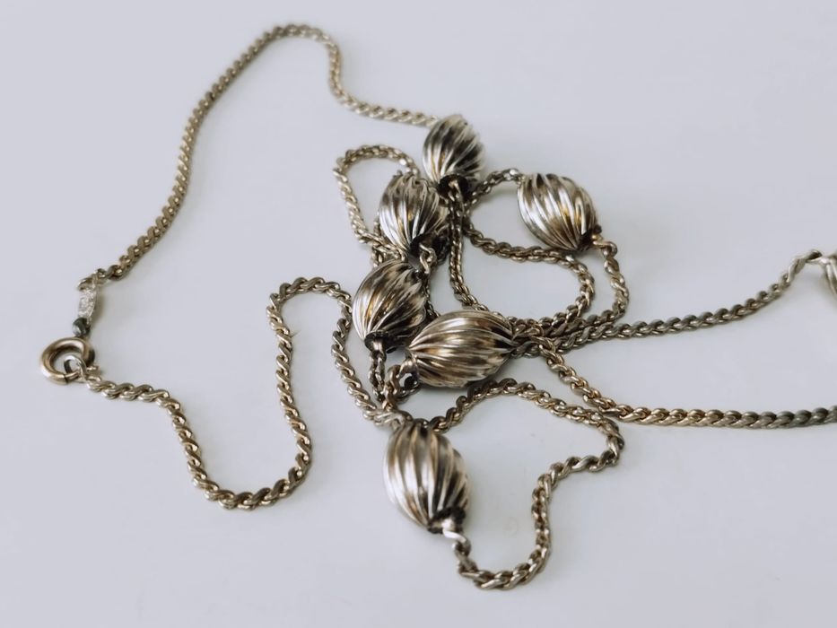 Vechi colier Grosse, placat cu argint, Dior, copii