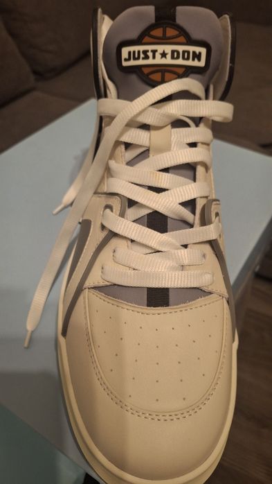 Just Don courtside panelled sneakers