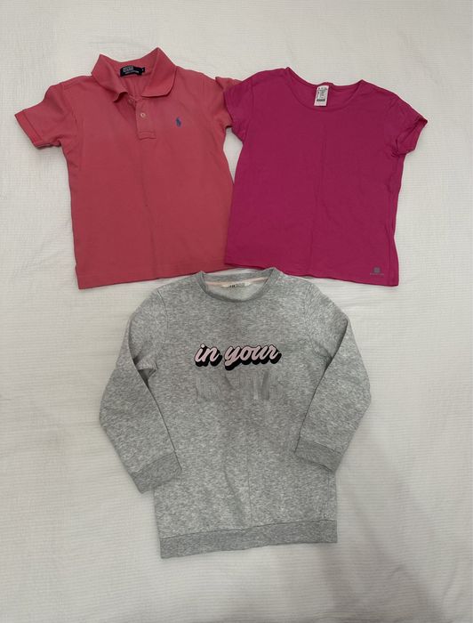 Одежда на девочку на возраст 4-6 лет (рост 110-116). Все за 200 000