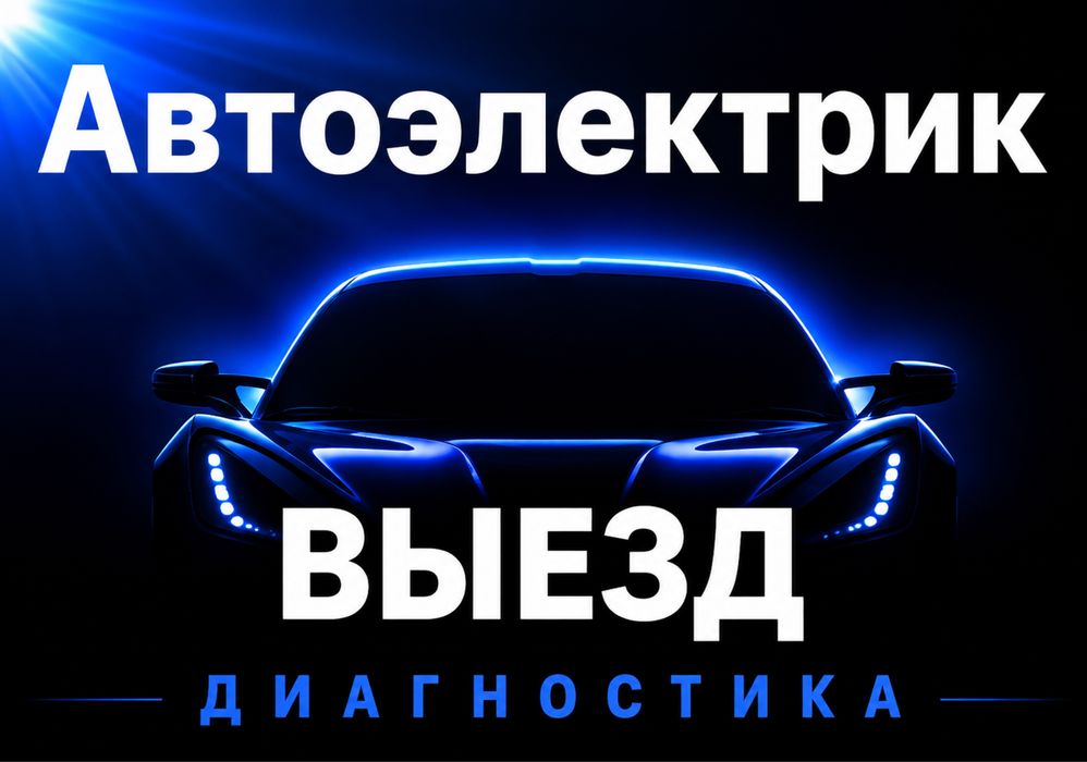 Компютерная диагностика автоэлектрик на выезд 24/7