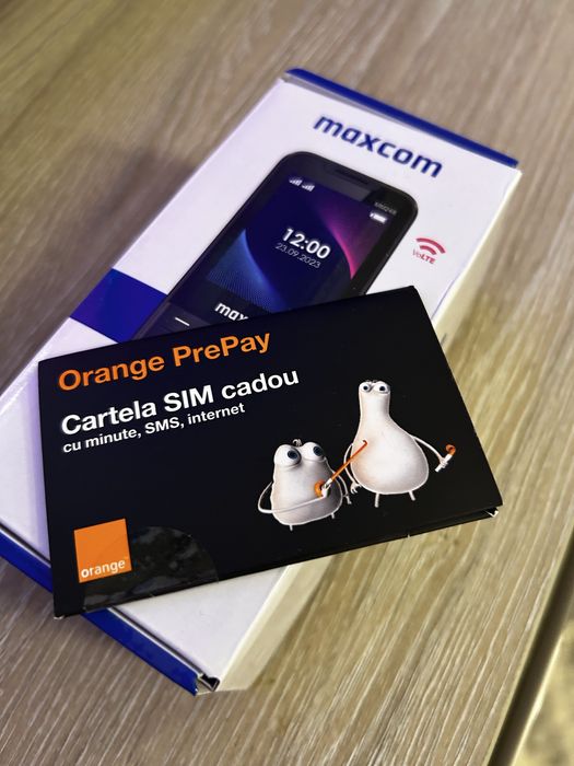 Telefon Maxcom  nou+ cartela SIM