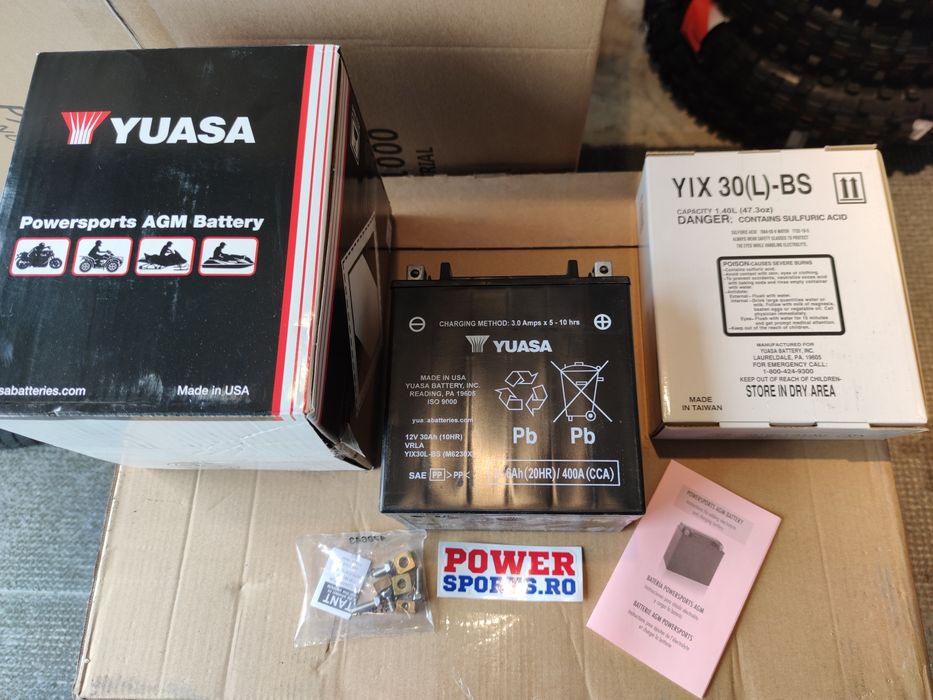 Baterie ATV Yuasa YTX30L-BS Cf Moto Polaris RZR Sportsman