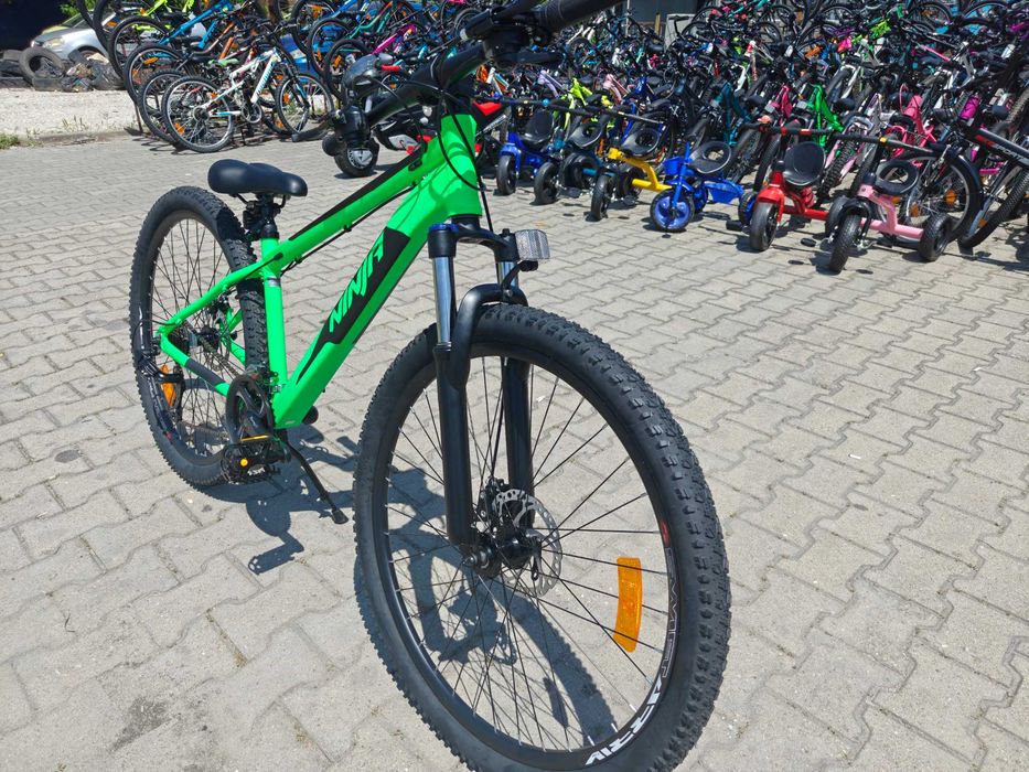 BG Алуминиев велосипед 27.5" NINJA зелен