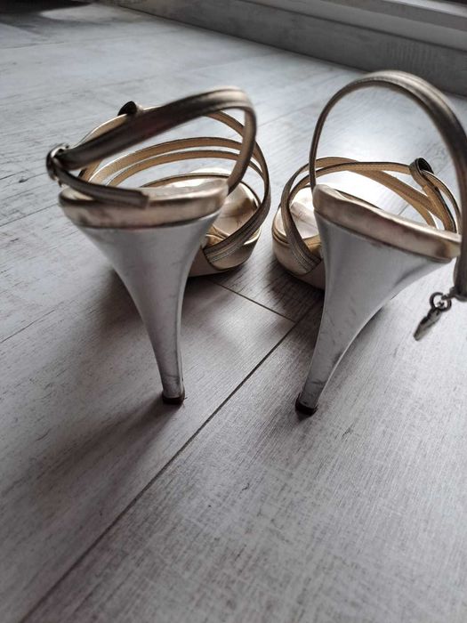 Sandale elegante cu toc pentru dame Denis Shoes