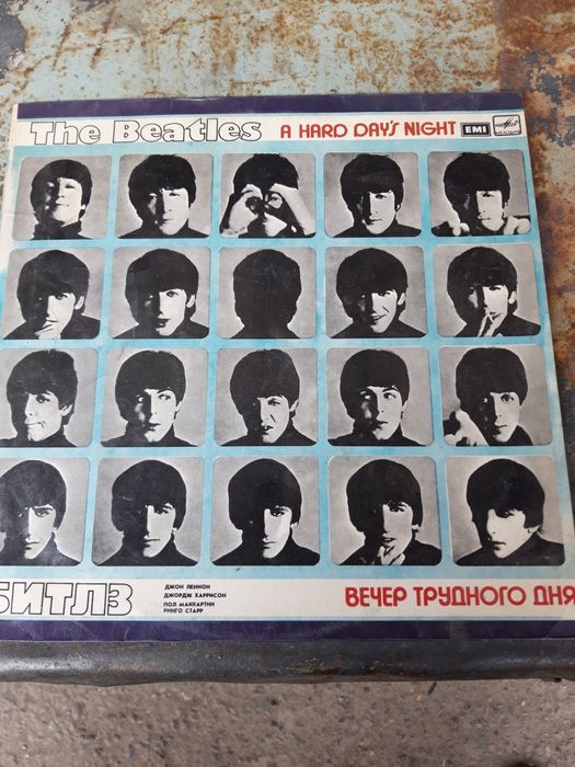 Виниловый Пластинки..4 Пластинок Легендарный The BEATLES. 1-2.