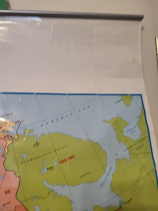 Harta Europei de perete