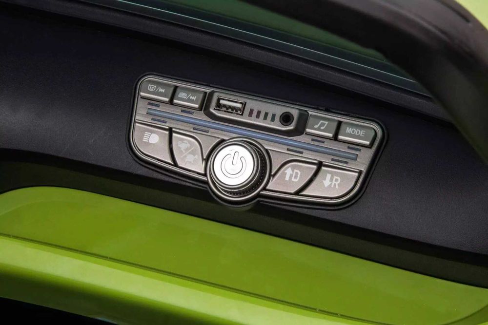 Masinuta electrica pentru 2 copii VW ID Buggy 2x 45W 12V Green